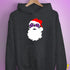 Santa’s Lesbian Labrys Pride Flag Shades Hoodie - Dark Grey Heather